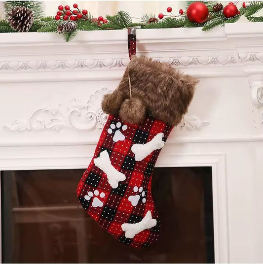 2pc Christmas decor socks