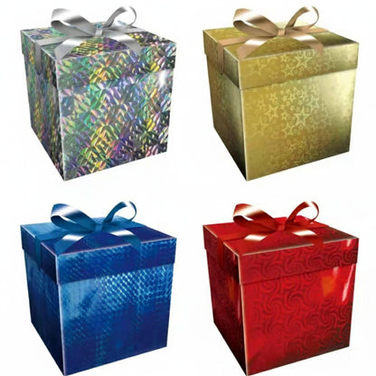 Set of 3 Christmas Gift Boxes Gift Bags