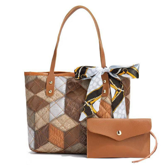 Printed handbag/tote bag