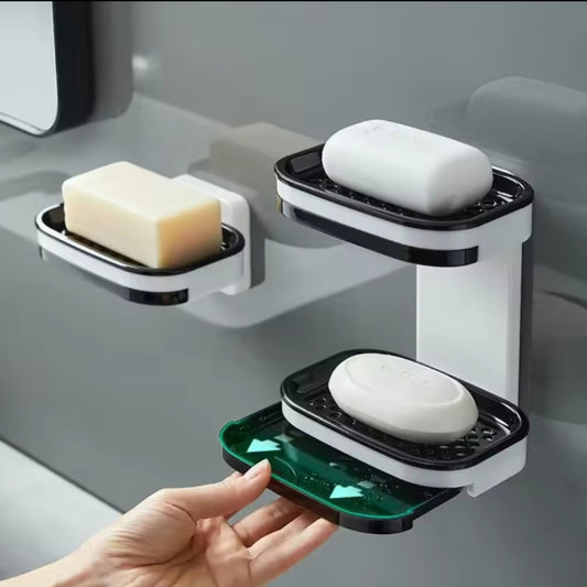 Double soap holder