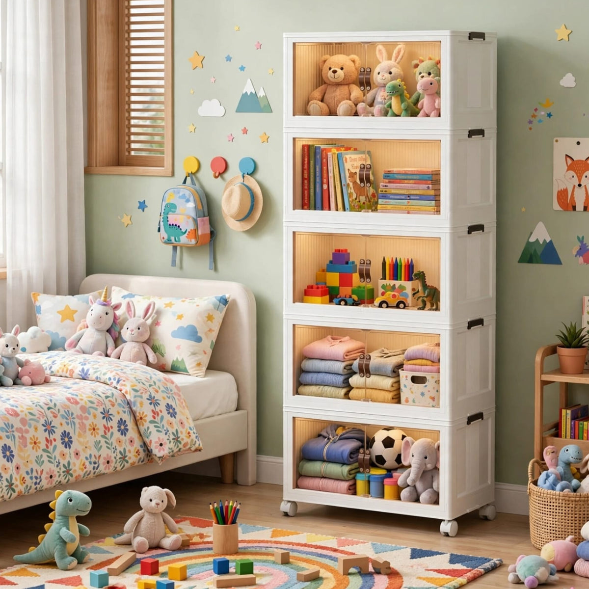 Foldable Storage Cabinet