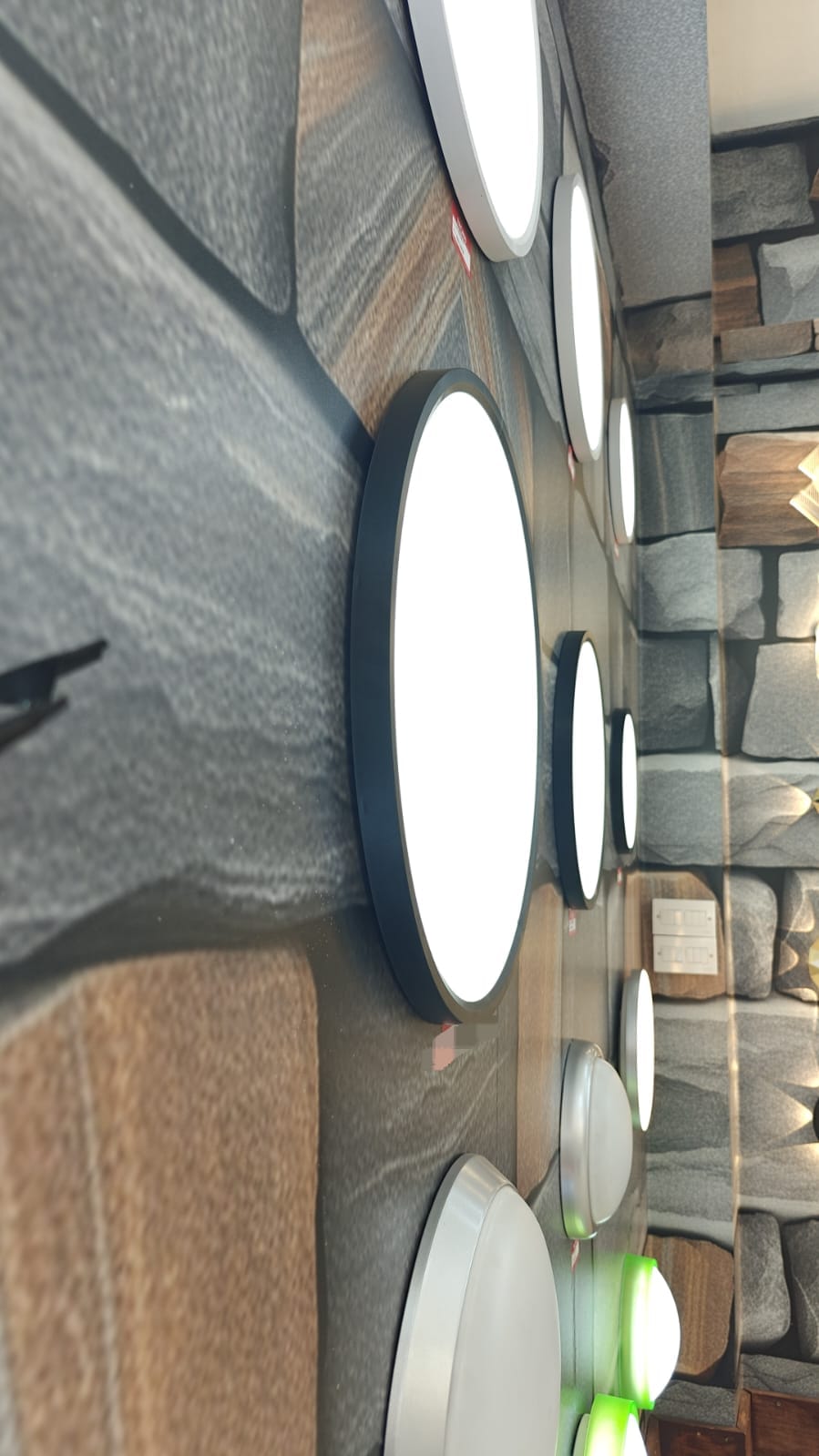 Ceiling Light LED Round Slim 60W Black Trim,Tunable Color CL A500 BK TC