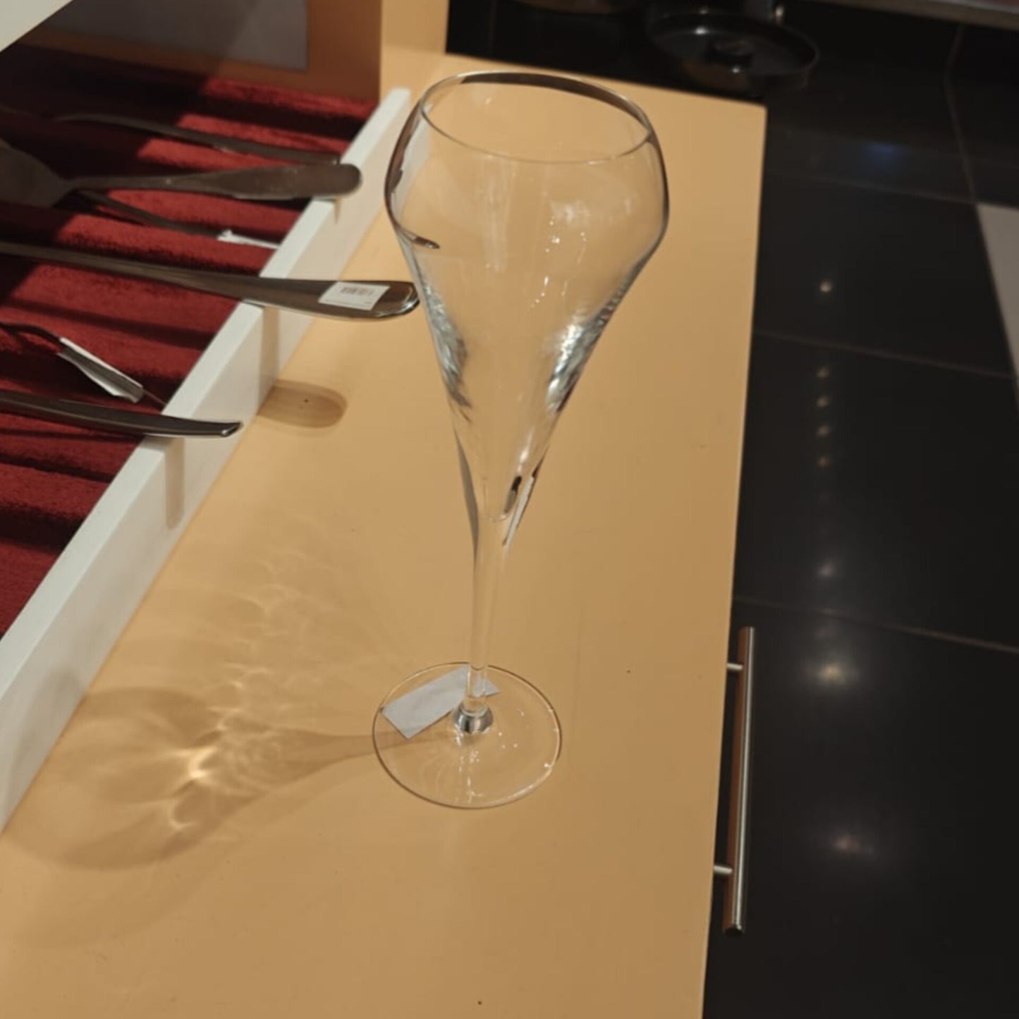 Open Up Champagne Flute Glass