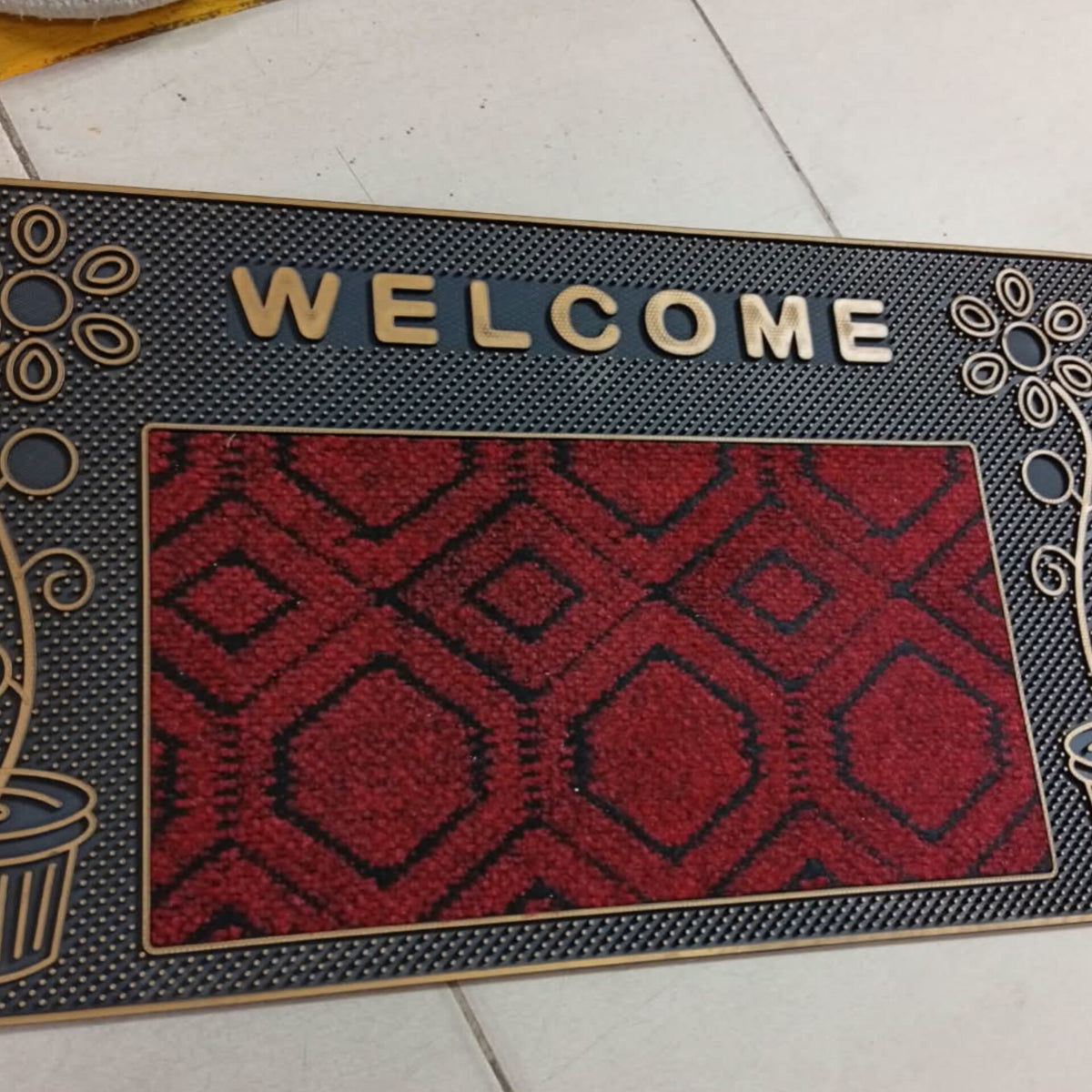 Welcome Heavy Rubber Mats
