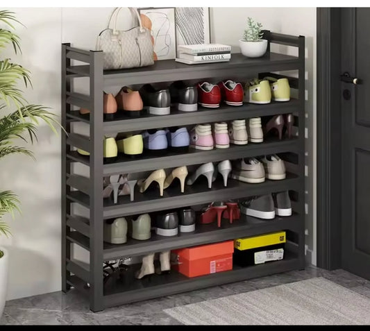 5 layer mettalic shoe rack