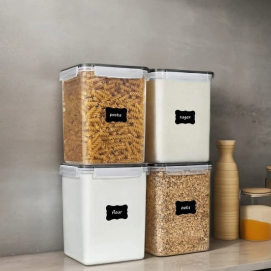 4Pc pantry organizing containers