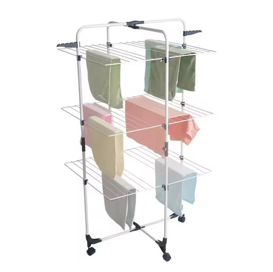 Outdoor drying rack