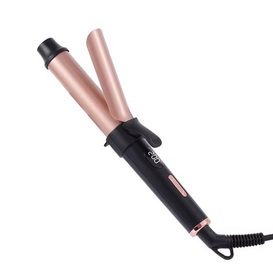 Hair curling tong curler