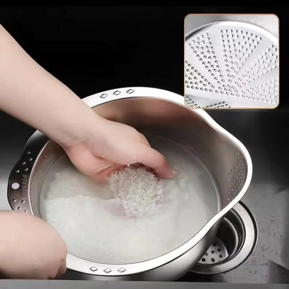 Stainless Steel Strainer Bowl