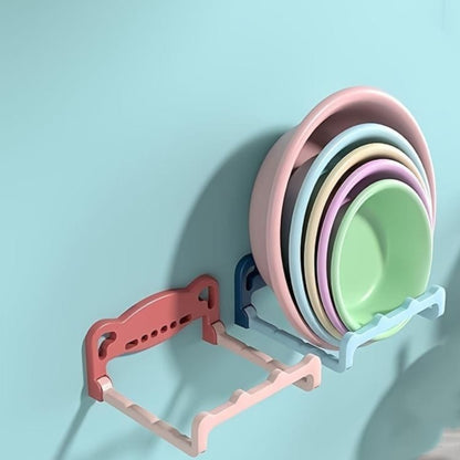 Pot lid rack