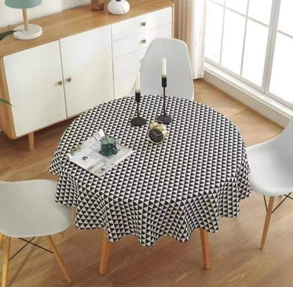 Cotton round table cloth