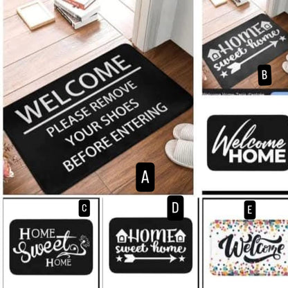 Entry door way mats
