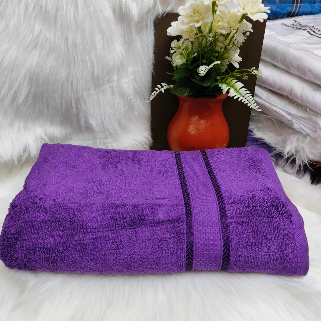 Large bathroom towel