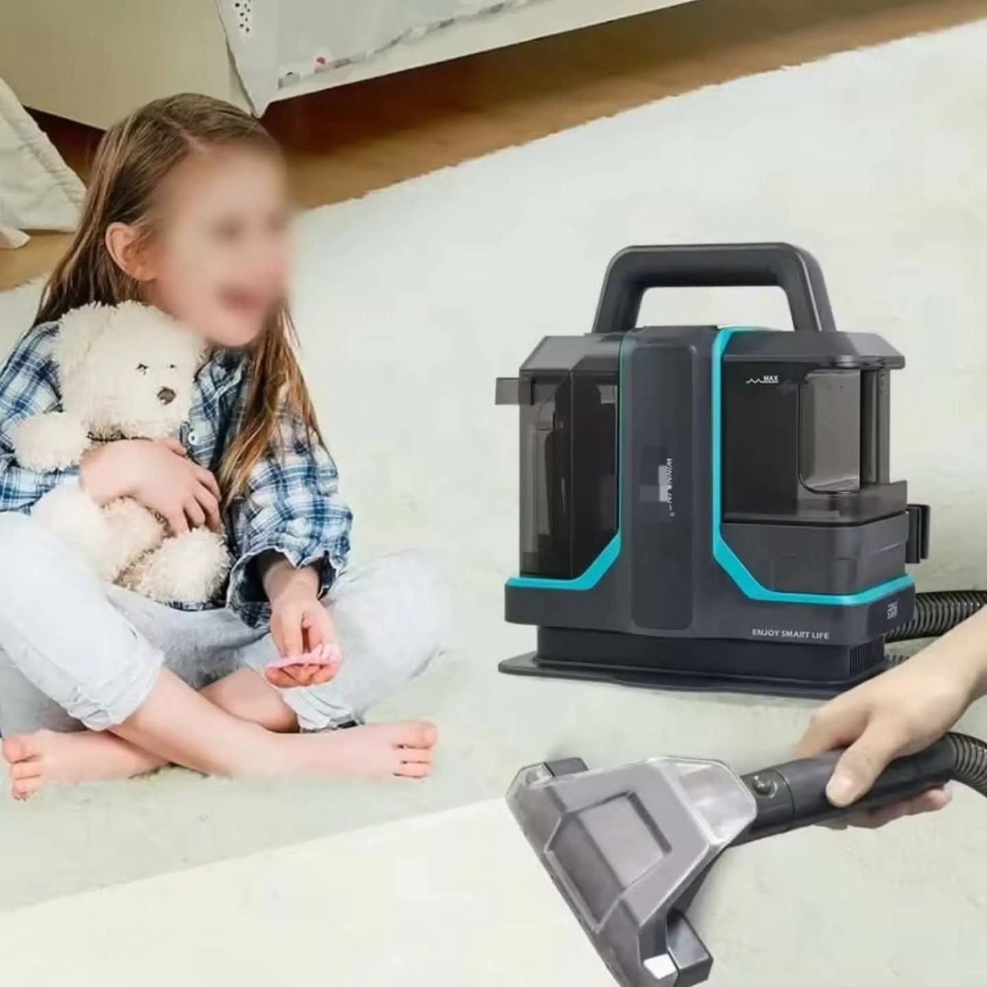 Portable Wet and Dry Sofa Cleaning Machine Carpet Vacuum Cleaner Gha