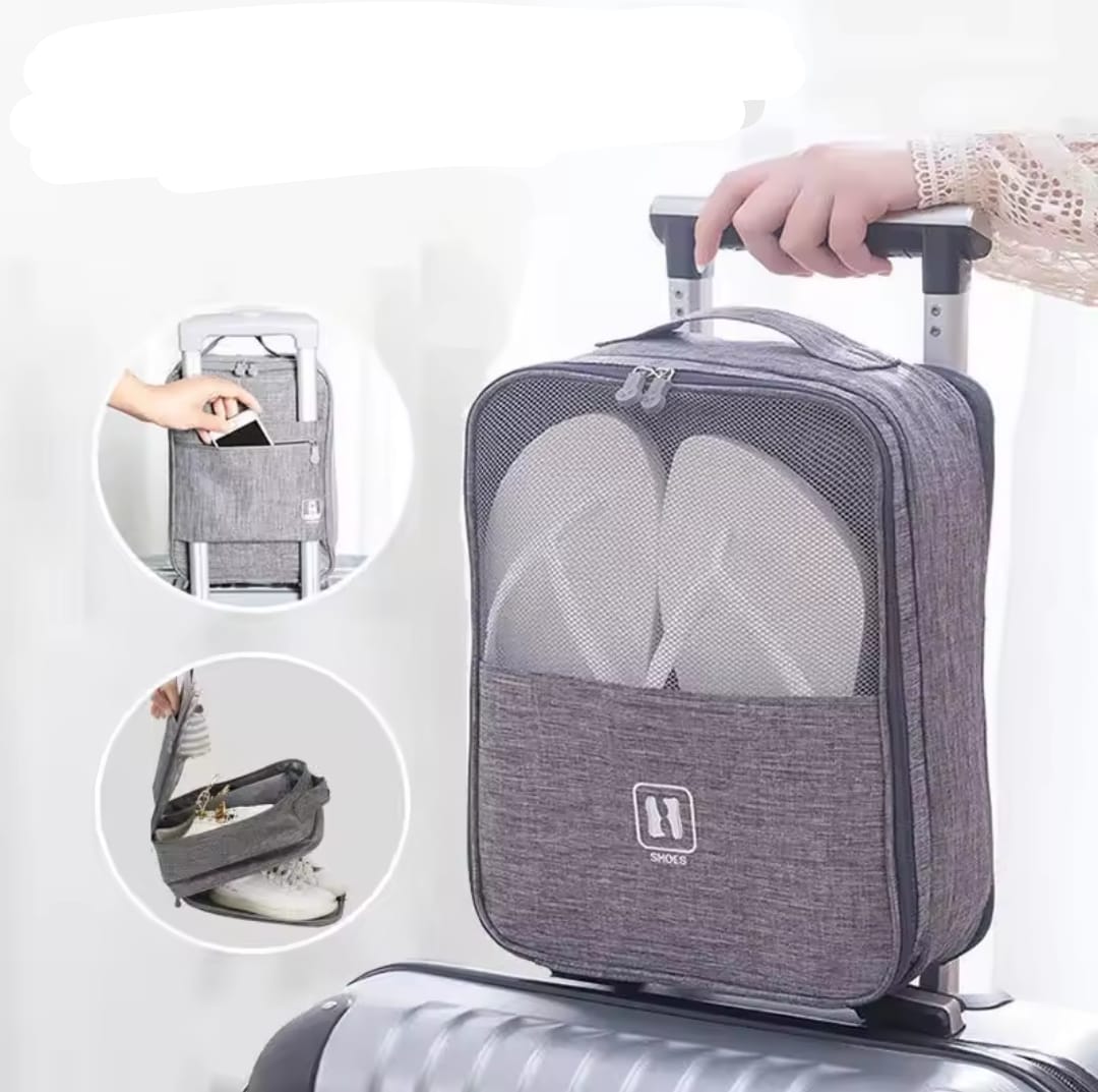 Travel shoe bag
