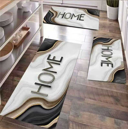 3Pc Rubber Kitchen Mats Set