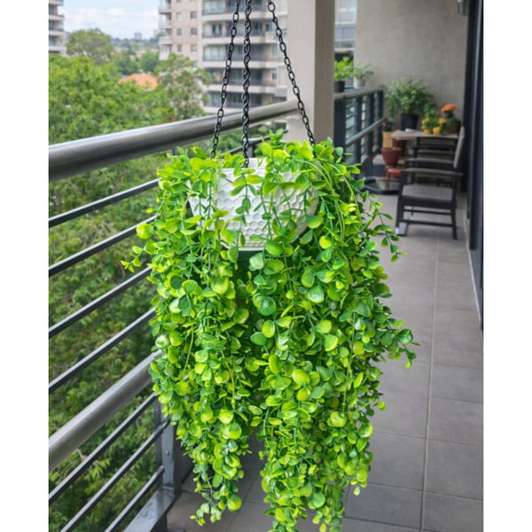 Artificial Trailing Vines Hanging Basket