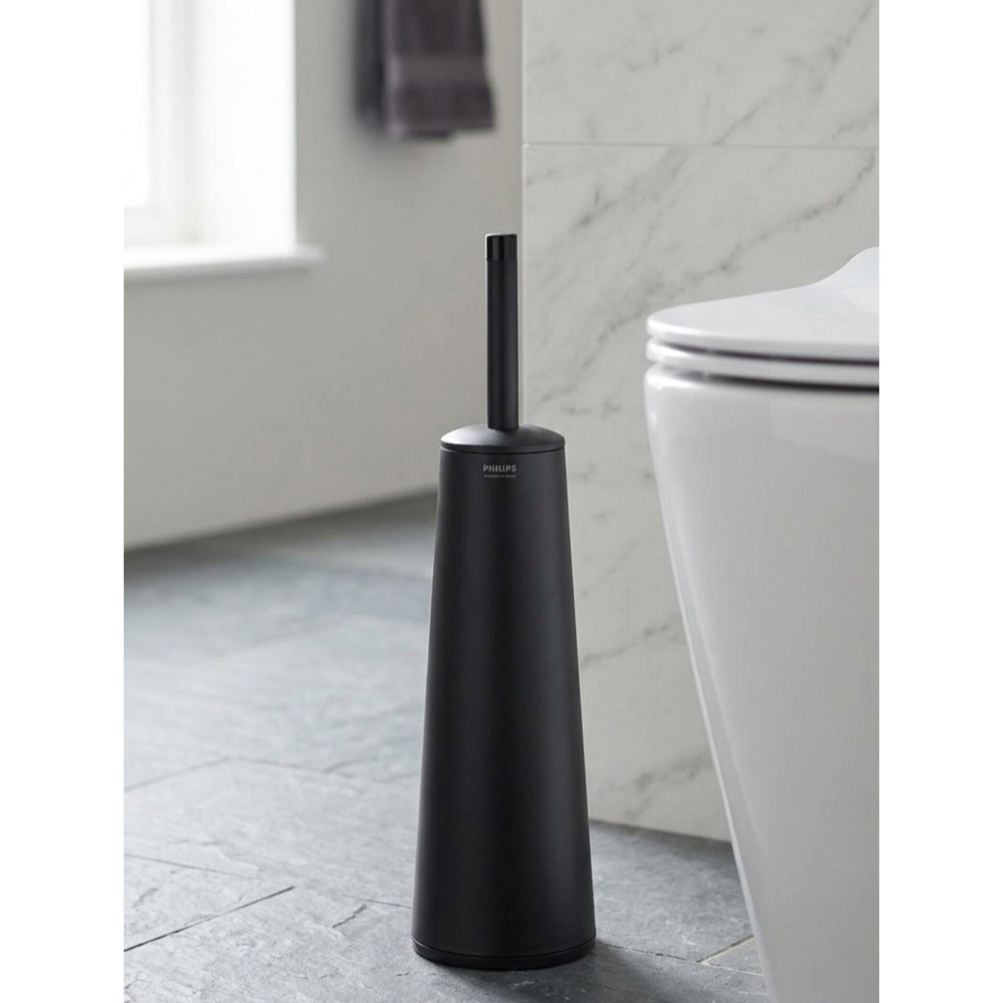 Brabantia Toilet Brush & Holder Matt Black 16382/108587