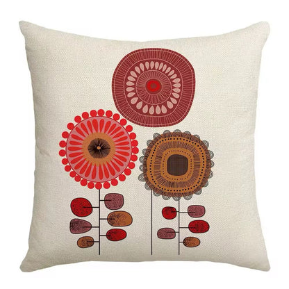 Cotton throw pillow covers