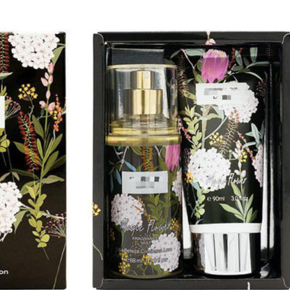 Ladies Perfumed  Body mist + Perfumed Body lotion Set