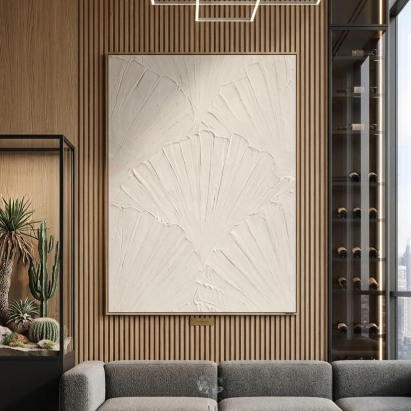 Minimal Textured Wall Art