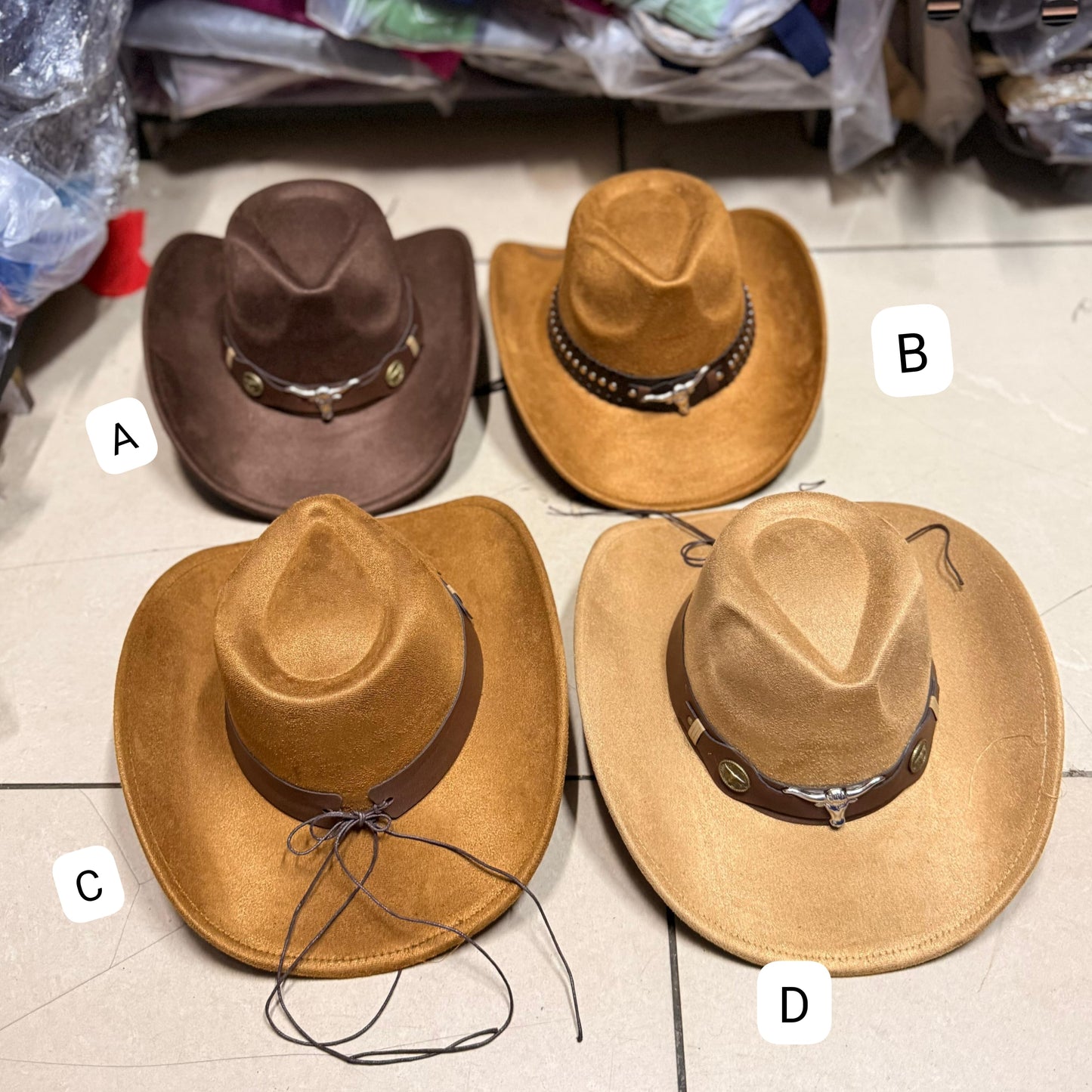 Suede Cowboy Hat