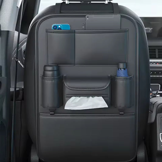 Car back seat storage bag