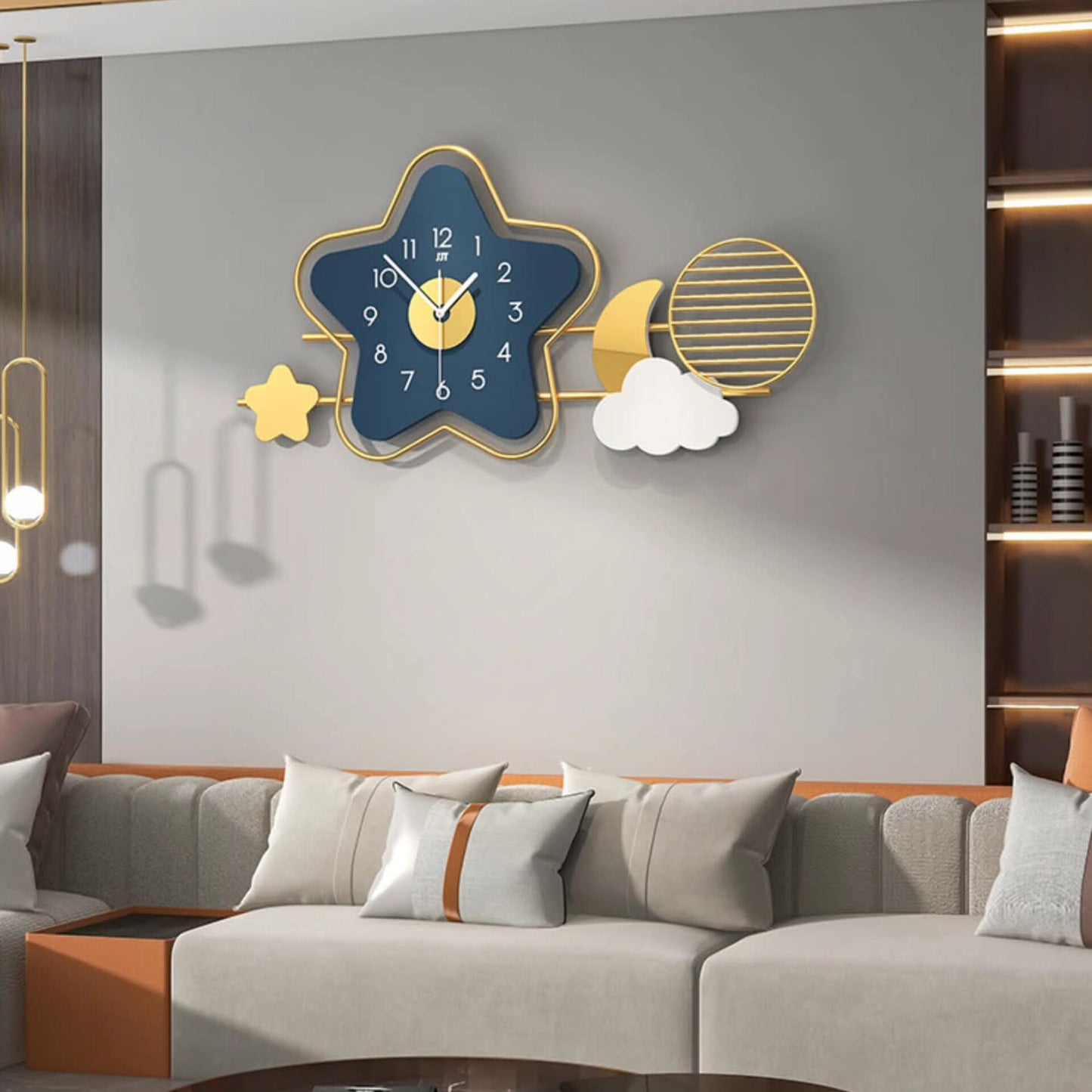 Star Wall clock