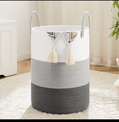 Cotton rope basket