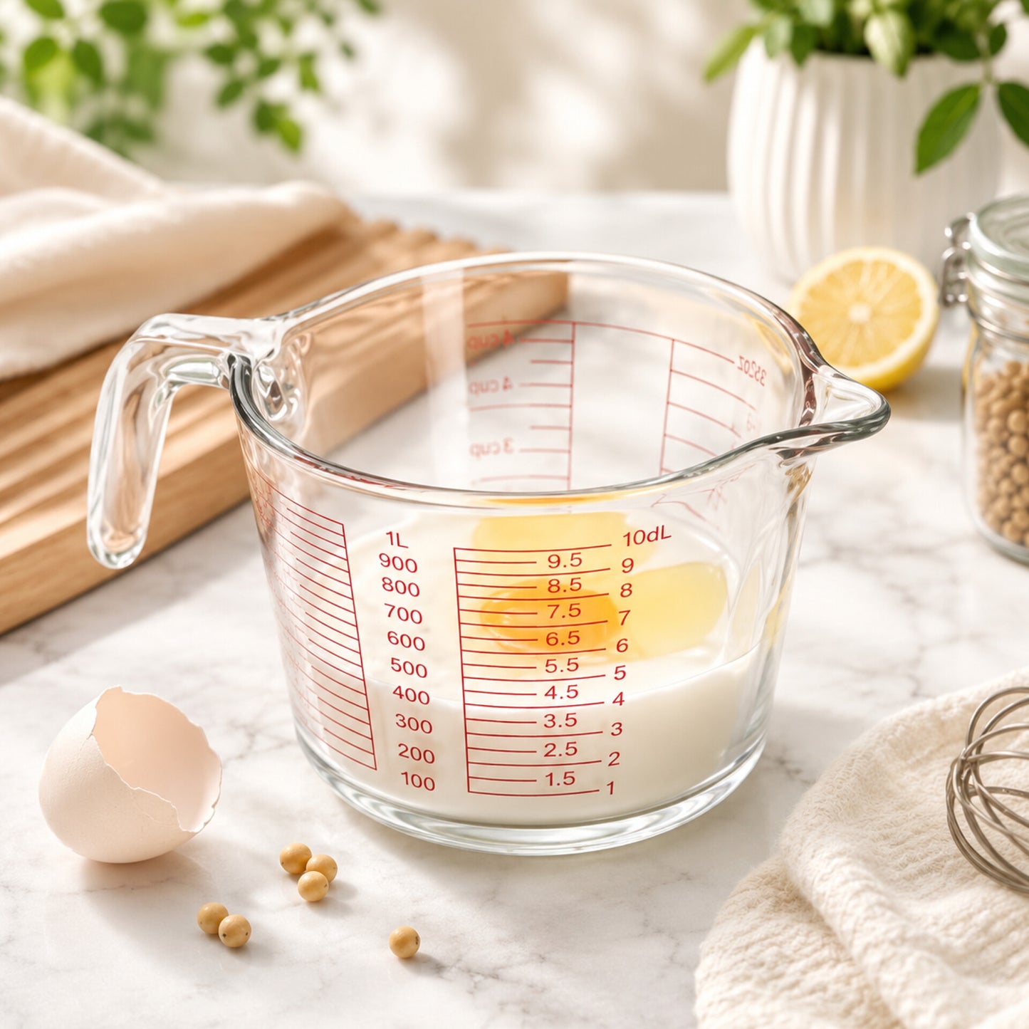 Glass Measuring Jug 1 Litre