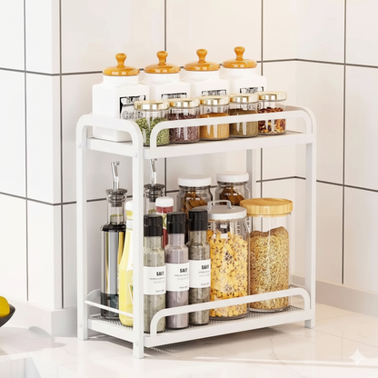 Kitchen storage cabinet organizer