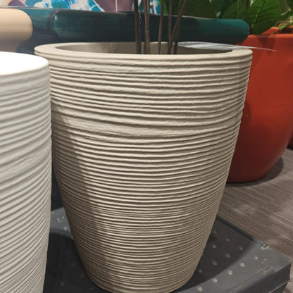 Textured  Round Planter