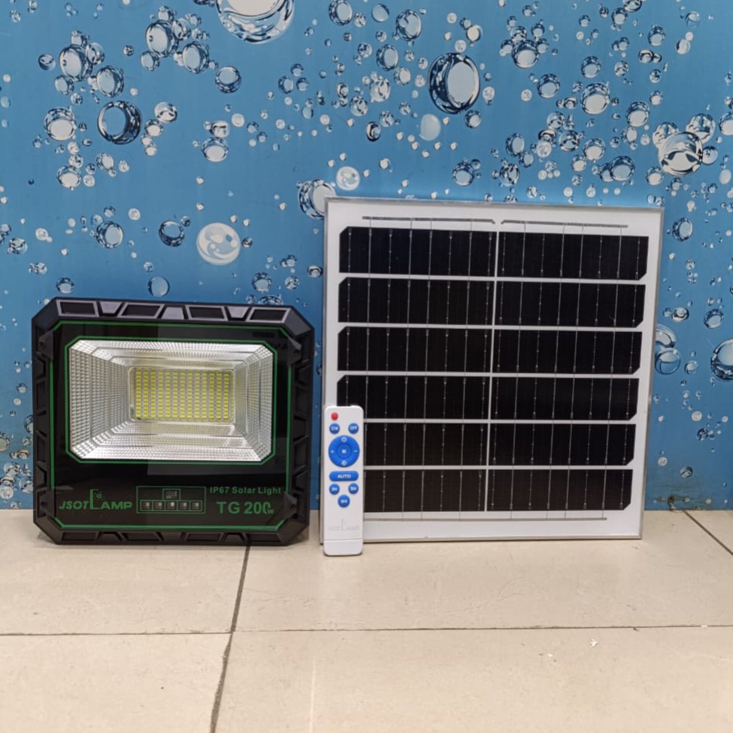 TG Solar Floodlight with Remote Control