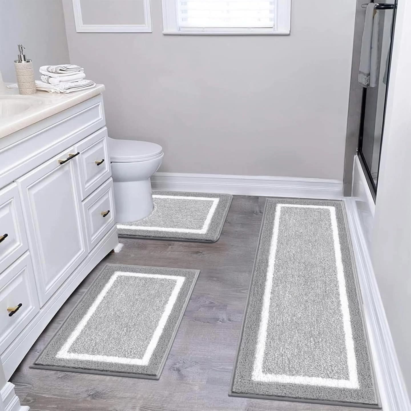 3 in1 absorbent Cloakroom /Bathroom Mat