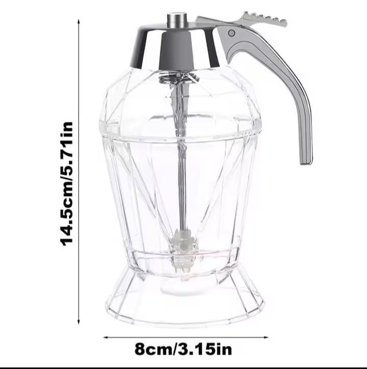 Acrylic honey dispenser