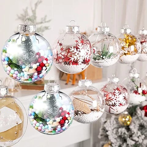 12Pc Santa Claus Garland Christmas Ball