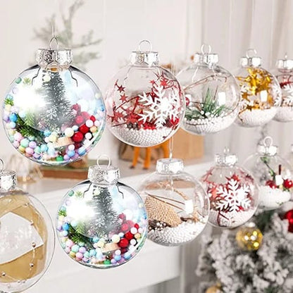 12Pc Santa Claus Garland Christmas Ball