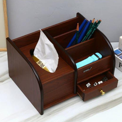 Wooden Desk Organizer