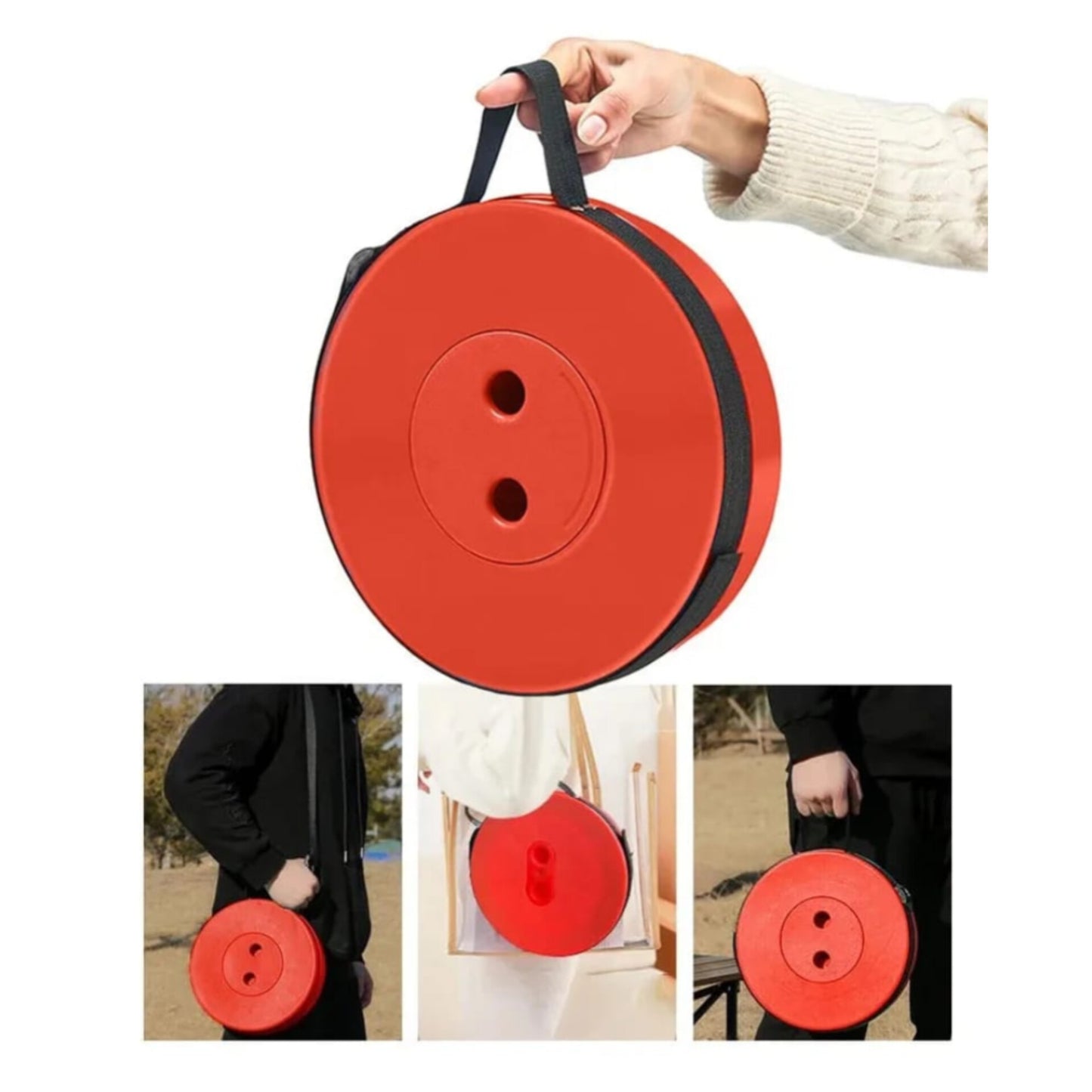 Portable Retractable plastic stool