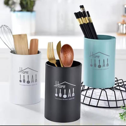 Stainless steel cutlery holder