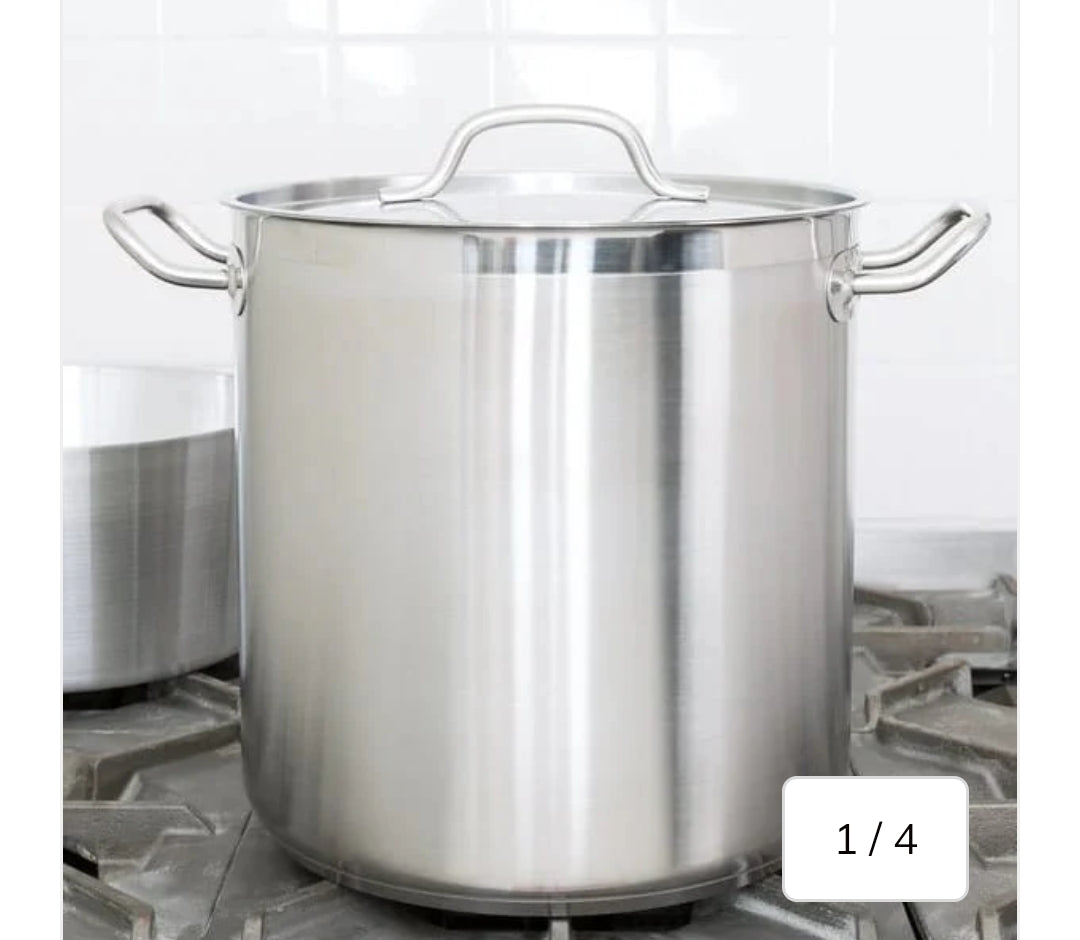 22.4L BA SoulChef Deep Casserole with Lid SS443