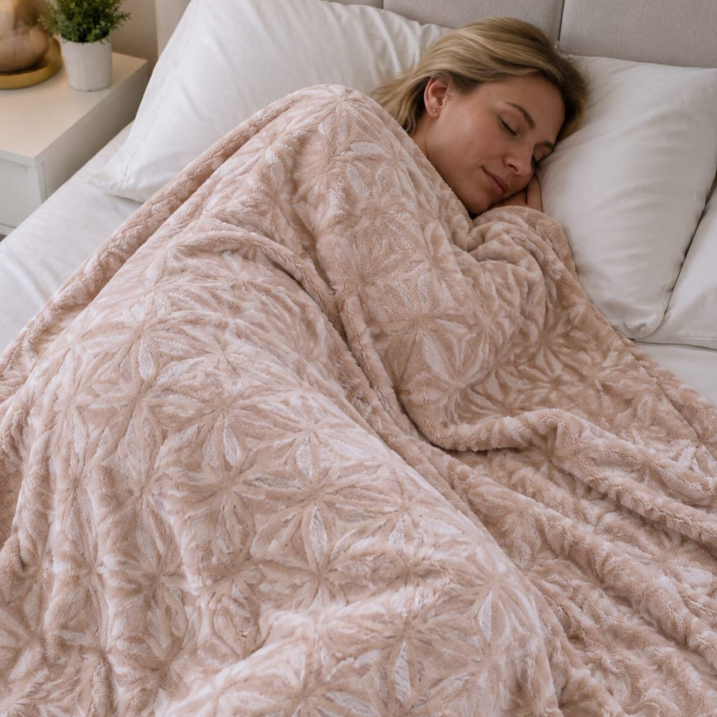 Textured Fleece Blanket
