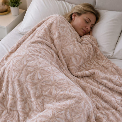 Textured Fleece Blanket