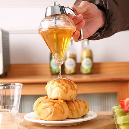 Acrylic honey dispenser