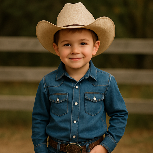 CBC children  cowboy hats