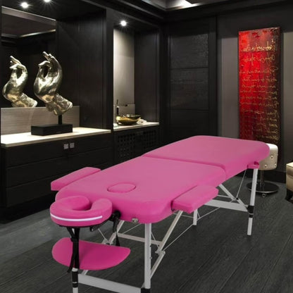 Portable 2 Section Professional Massage Table and Lash Bed