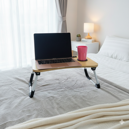 Foldable  Breakfast and Laptop Desk
