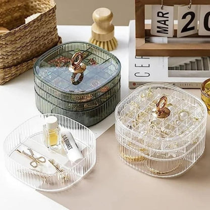 Multi Layer Acrylic Jewelry Organizer