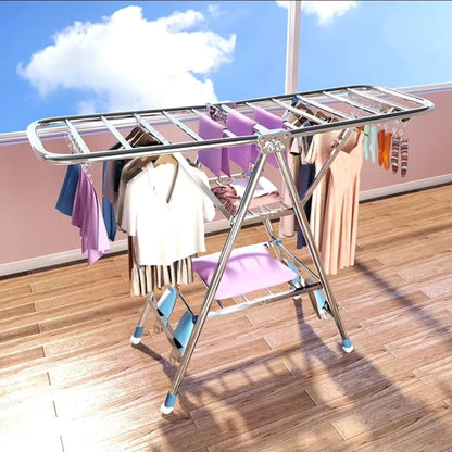 Laundry drying rack