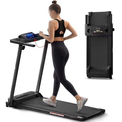 Foldable Walking Pad Treadmill with Bluetooth